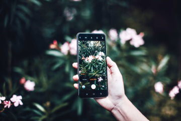 Foto mit Smartphone